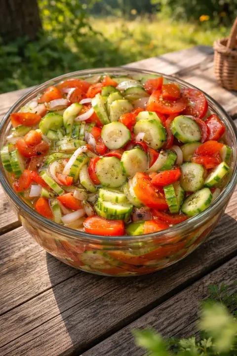 Fresh & Tangy Mixed Greens Salad – Easy Healthy Salad Recipe for a Quick Lunch or Light Dinner