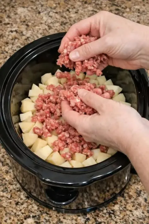 Slow Cooker Amish Poor Man’s Stew