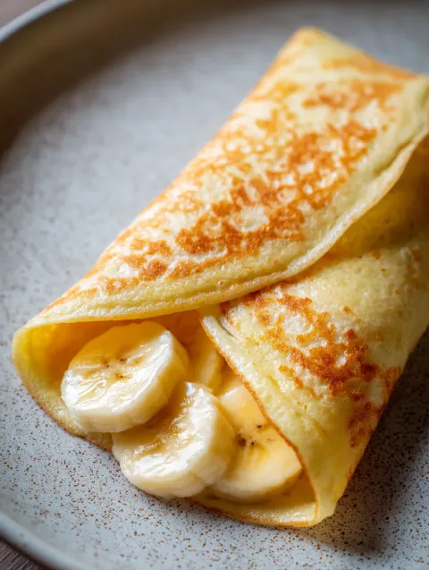 2-Ingredient Banana Wrap – Soft, Flexible & Naturally Sweet 🍌🥞