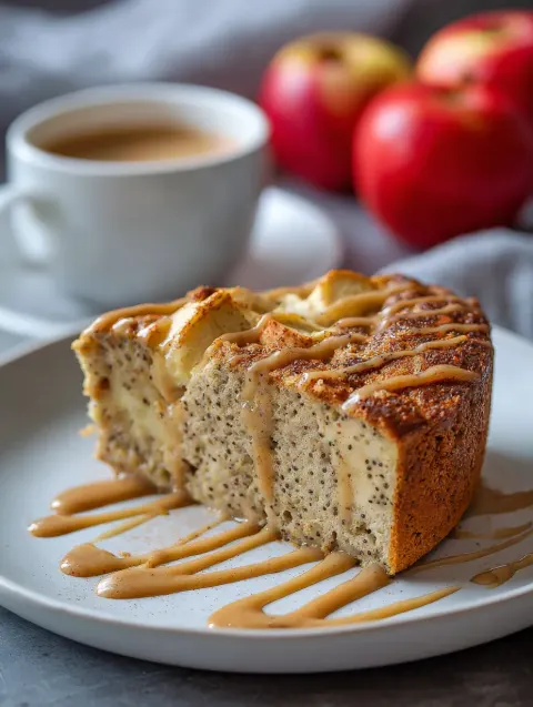Blender Apple Honey Cake – Soft, Naturally Sweet & Effortless 🍎✨