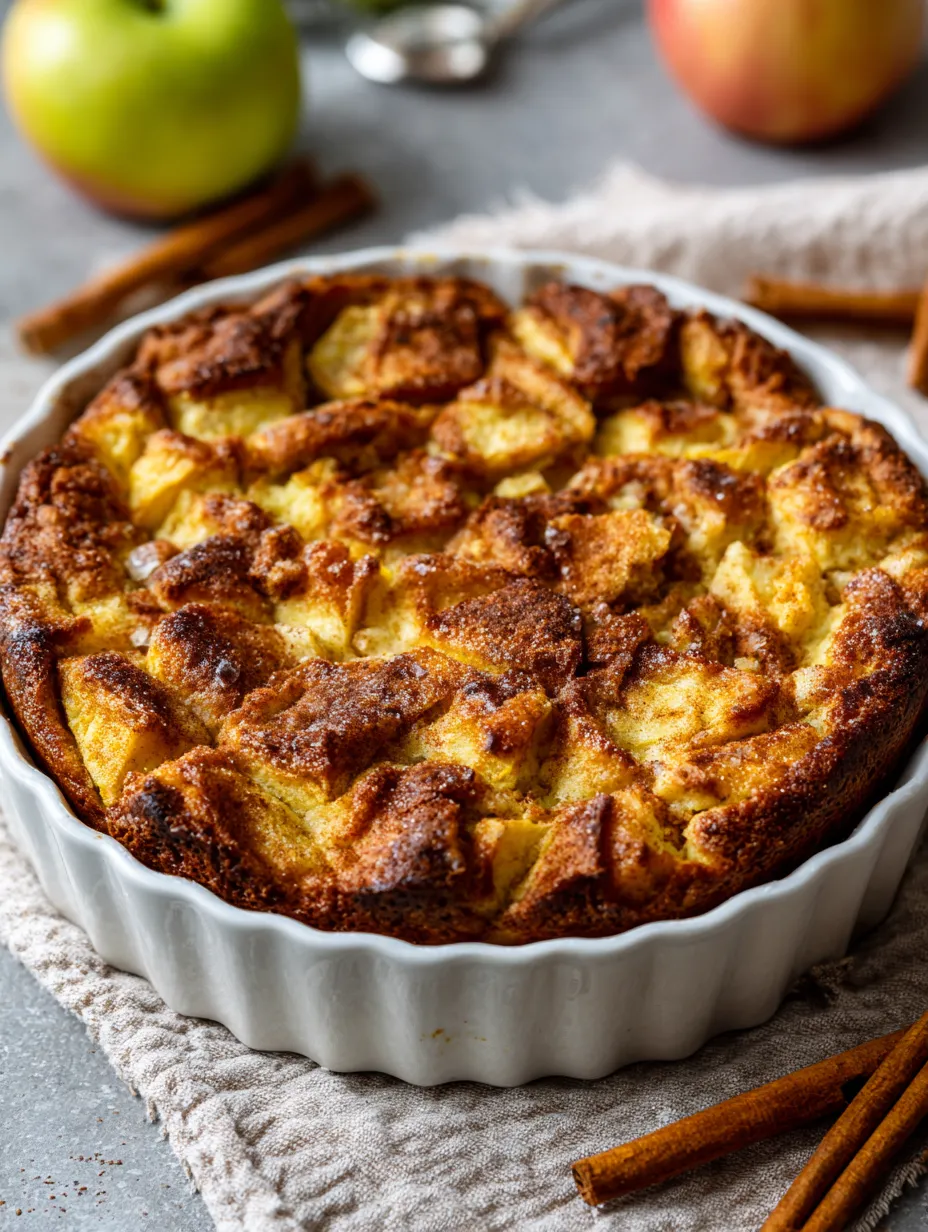 Deliciously Nutritious Apple Cinnamon Yogurt Bake Recipe (9 Servings)
