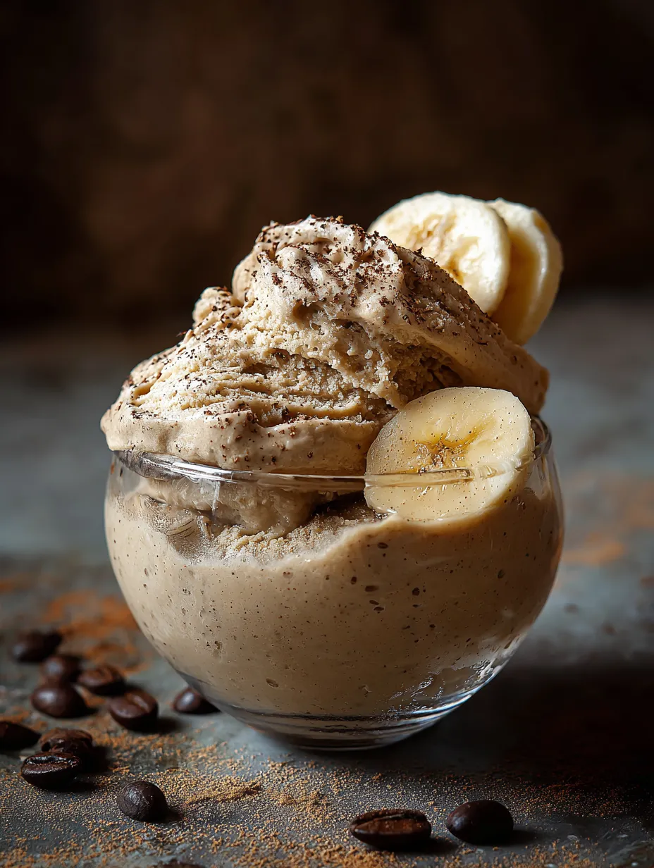 Healthy Coffee Banana Ice Cream – Creamy, Energizing & Naturally Sweet ☕🍌