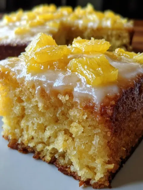 Lazy Amish Pineapple Cake – 7 Simple Ingredients, Old-Fashioned Sweetness
