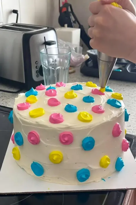 Dot Cake 🍰✨