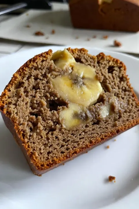 Magic Banana Bread Cake (No Sugar Added) 🍌✨