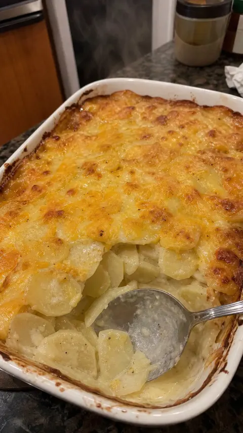 Scalloped Potatoes 🥔🧀✨