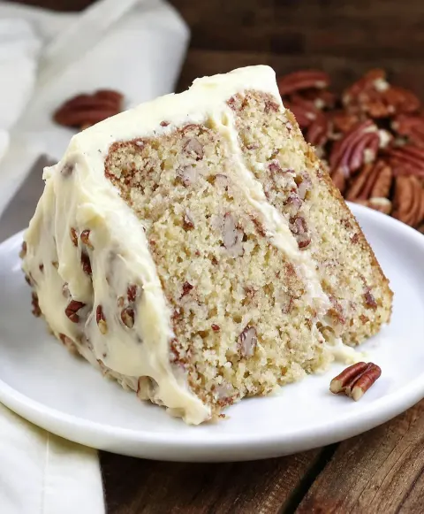 Cake Mix Italian Cream Cake 🥥🌰🍰