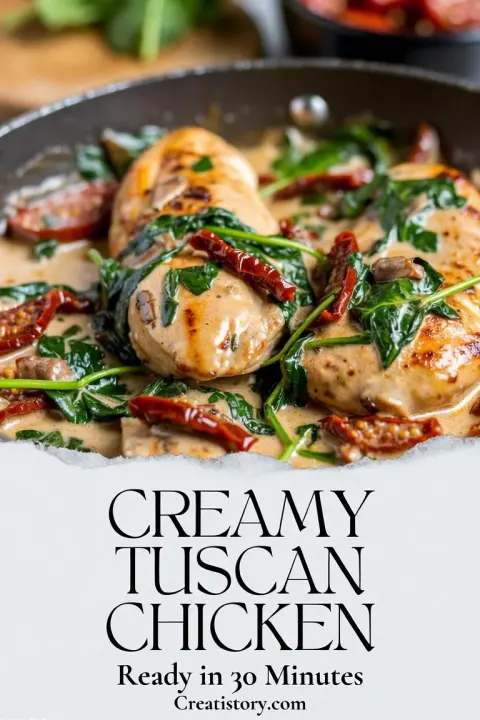 Creamy Tuscan Chicken (Restaurant Quality)