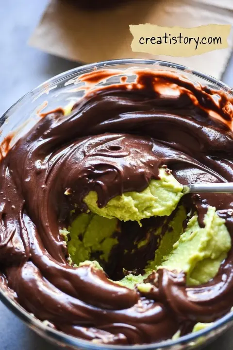 Keto Avocado Chocolate Lush 🥑🍫