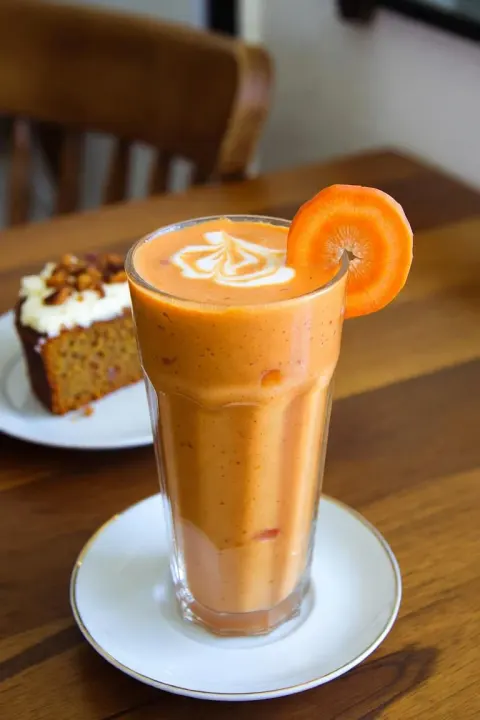 Carrot Cake Breakfast Smoothie 🥕🍌
