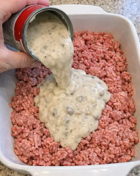 Oven Baked 4-Ingredient Amish Beef and Noodle Bake 🥩🍜