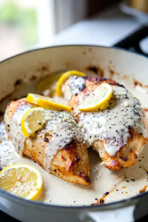 Creamy Lemon Parmesan Chicken
