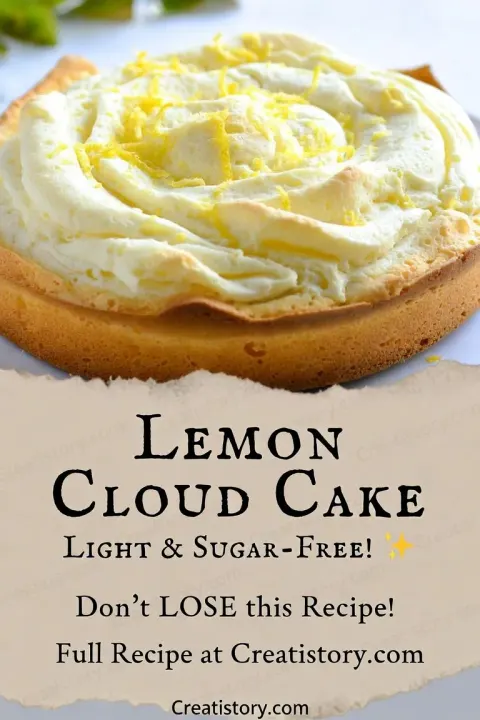 Lemon Cloud Cake 🍋☁️