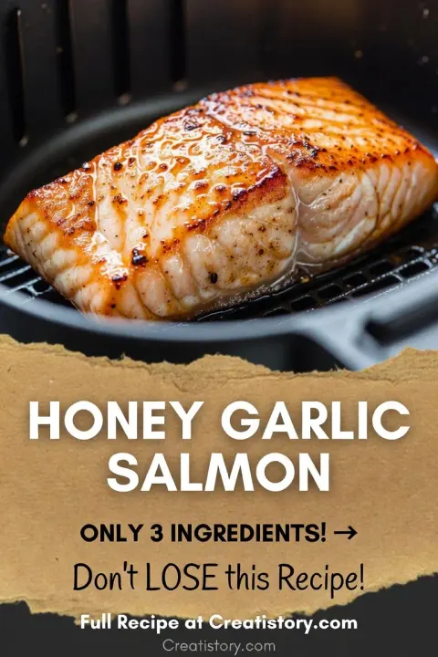 Air Fryer Honey Garlic Salmon 🍯🧄🐟