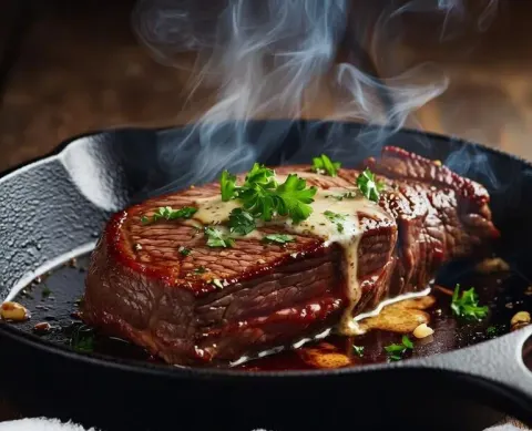 Garlic Butter Steak Bites 🥩🧄🧈