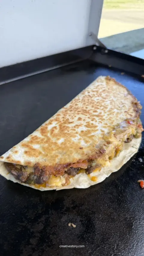 Chili Lime Steak Fajita Quesadillas