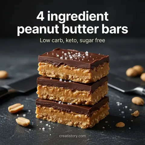 Keto Peanut Butter Bars