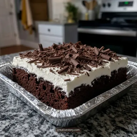 Ultra-Moist Chocolate Poke Cake