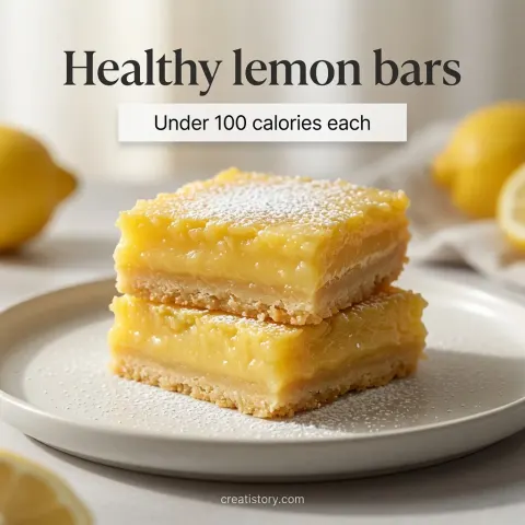 Healthy Lemon Bars