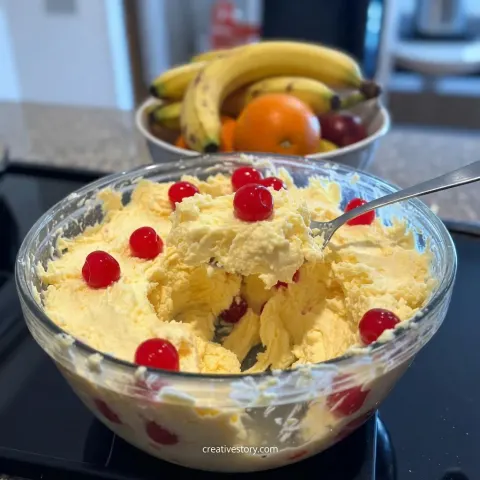 3-Ingredient Pineapple Fluff 🍍