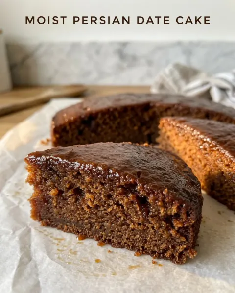 Persian Date Cake – Fragrant, Best & Spiced 12-Ingredient Middle Eastern Dessert 🌴🍰