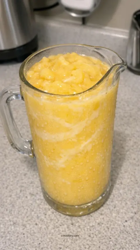 Creamy 3-Ingredient Mango Slush