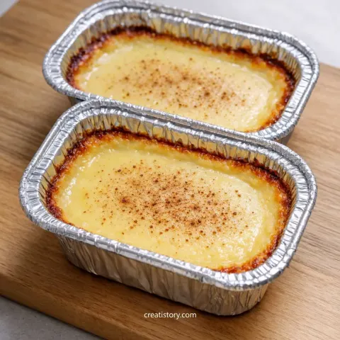 The Best 3-Ingredient Low Carb Baked Egg Custard Recipe