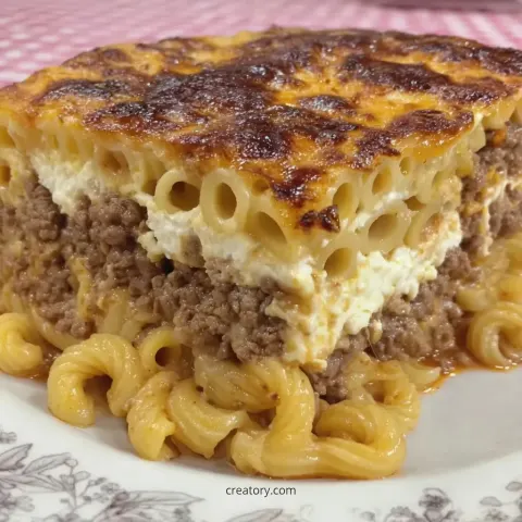 Authentic Pastitsio Greek Lasagna