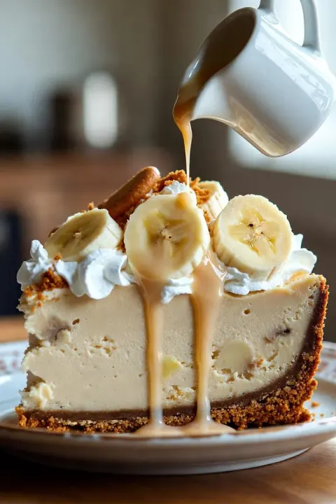 Southern Banana Pudding Cheesecake 🍌🍰 | Better Than Grandma’s!