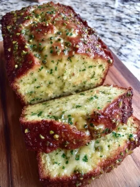 Pistachio Zucchini Bread 🥒🌰🍞