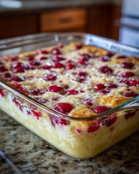 3-Ingredient Cherry Dessert 🍒🍰