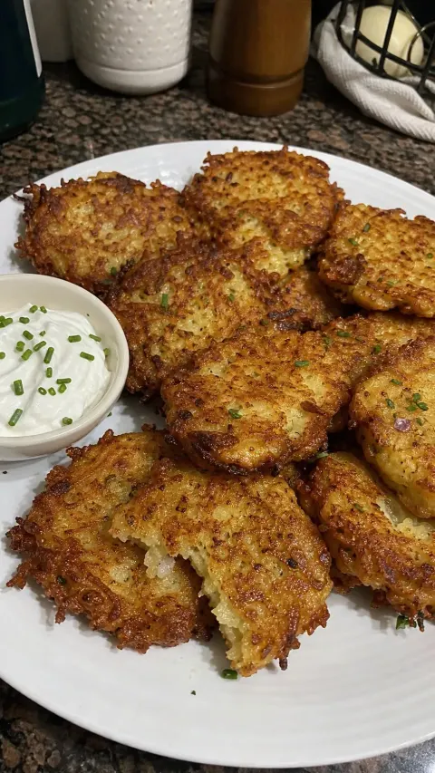 Potato Fritters 🥔✨