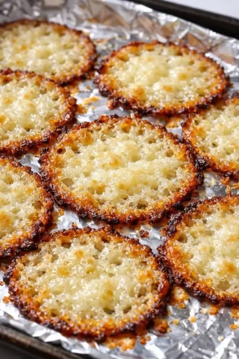 3-Ingredient Crispy Parmesan Potato Bites 🥔🧀