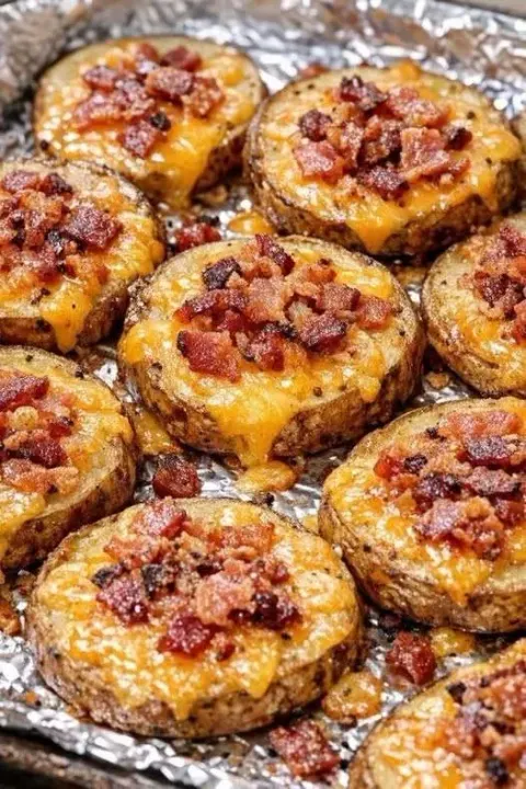 Easy Oven Baked Irish Nachos Recipe – Crispy Potato Nachos with Bacon and Cheddar 🥔🧀🥓