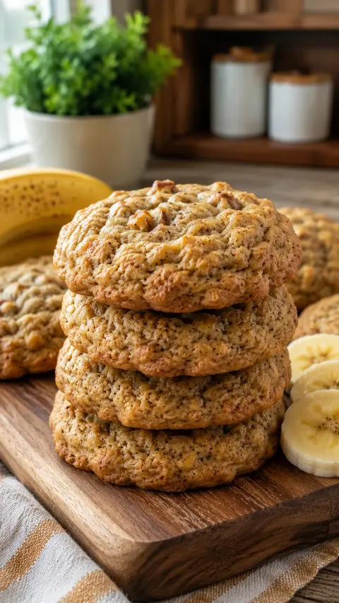 Banana Bread Cookies 🍌🧁