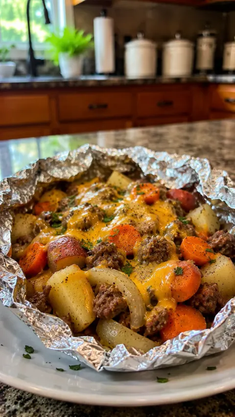 Hobo Dinner Foil Packets