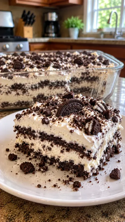 No-Bake Cookies and Cream Icebox Cake: The Easy Indulgence You Need
