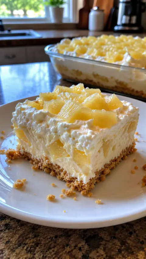 Pineapple Angel Food Cake (2-Ingredient Dessert)