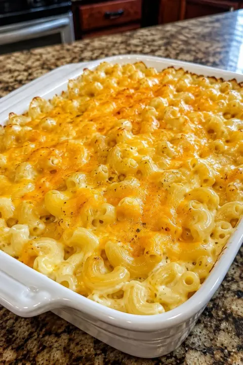 Oven-Baked 4-Ingredient Amish Ranch Macaroni 🧀🥣