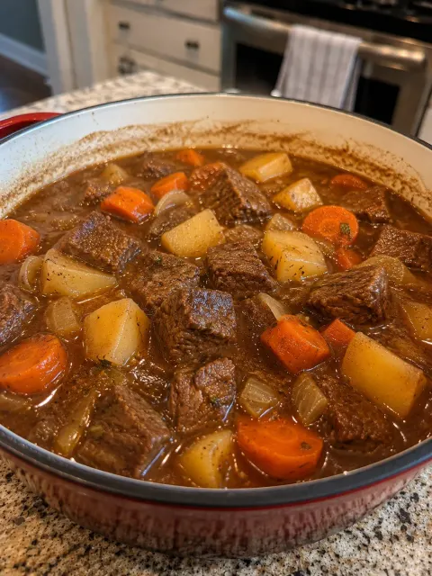 Old Fashioned Beef Stew Recipe 🥩🥔🥕