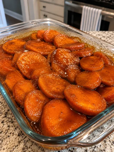 Southern Candied Sweet Potatoes 🍠✨
