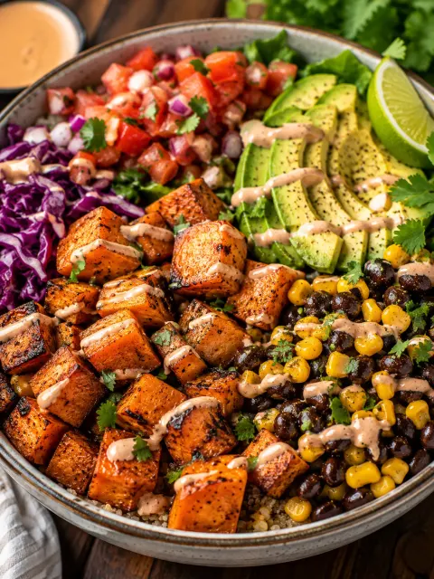 The Southwest Sweet Potato Bowl 🌮🍠🥑